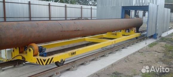 Рельсовая передаточная тележка для производств