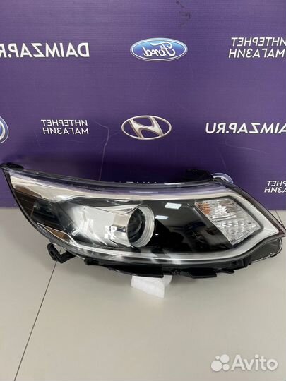 Фара Kia Rio (15-17) линзовая с корректором правая