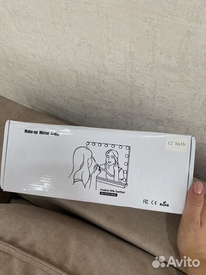 Лампочки для зеркала 12 шт