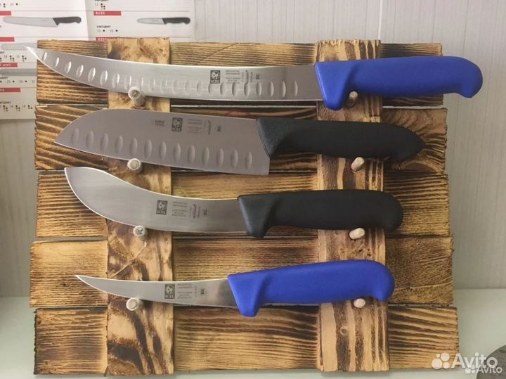 Нож мясника icel 3552-20 лезвие с выемками Proflex