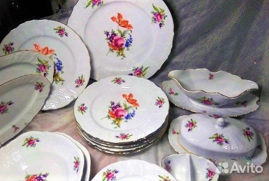 Набор 12 тарелок 