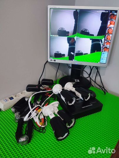 Комплект видеонаблюдения 4-8 камеры - 2MP - 5MP