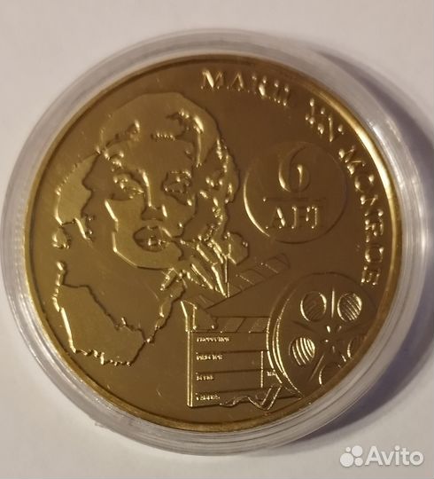 Жетон Мерлин Монро