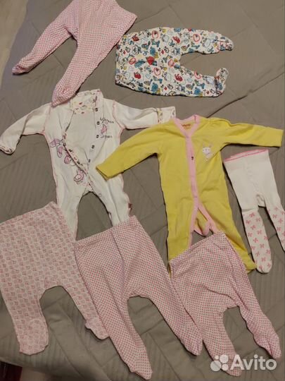 Детские вещи на младенца до 6 мес