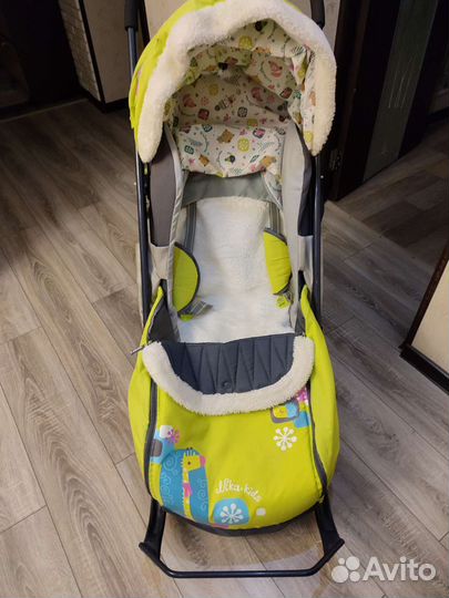 Коляска санки