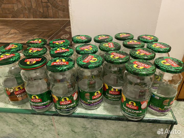 Банки 0,5-1,5-2 -3 литра (винт. И под закатку)