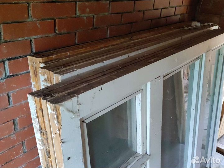 Деревянные оконные рамы бу