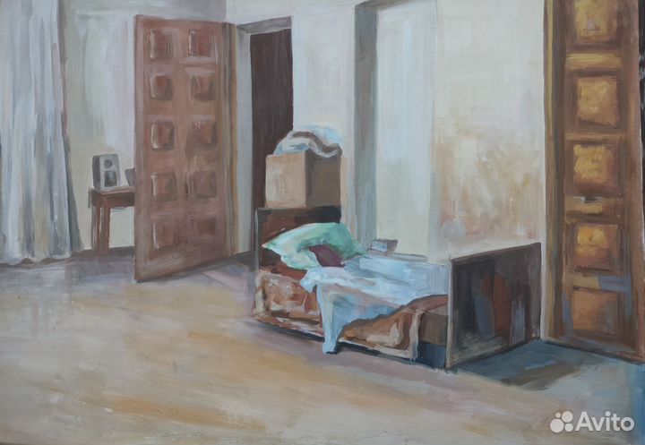 Этюды по живописи гуашью