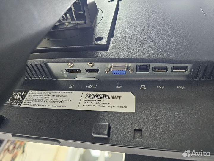 Монитор 22 HP Z22n IPS 1920x1080 DP hdmi VGA