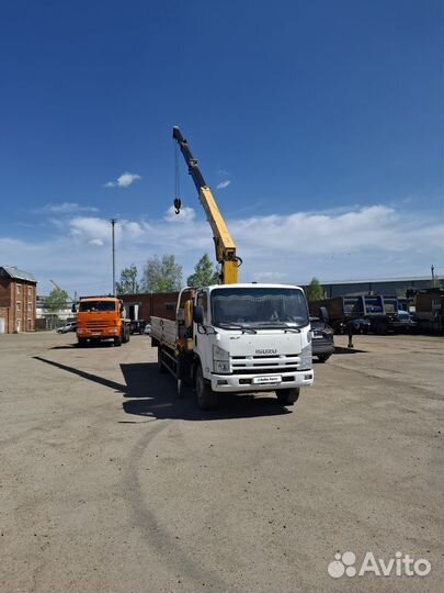 Isuzu Elf с КМУ, 2013