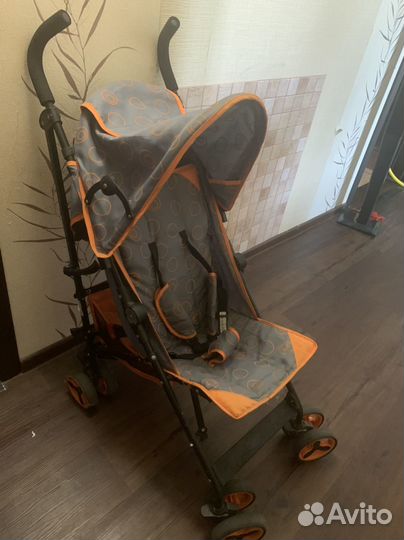 Прогулочная коляска трость бу