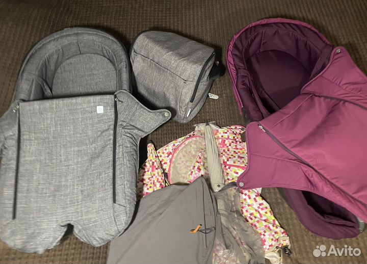 Люльки, сумка и текстиль для Stokke