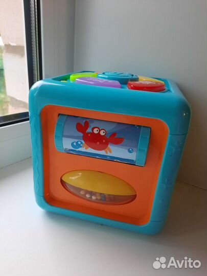Развивающий кубик baby go музыкальный