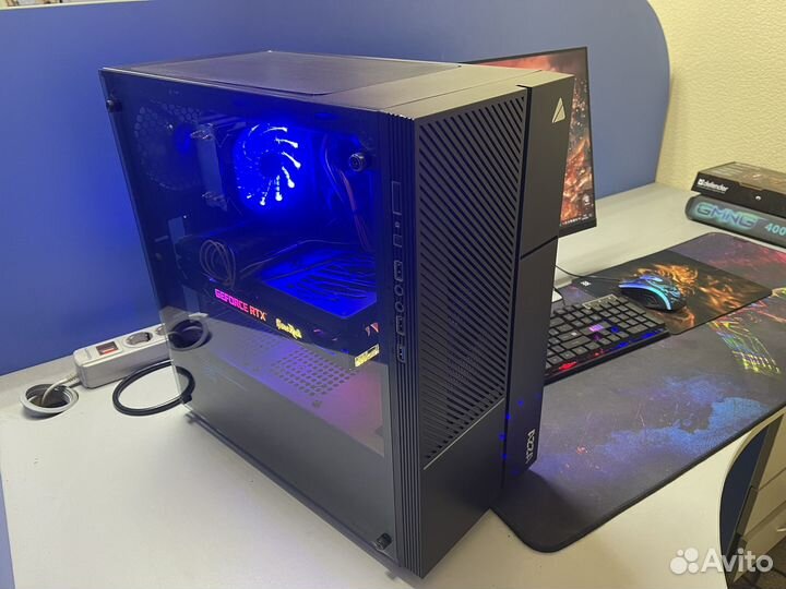 Очень мощный игровой i7 rtx3070ti 2xssd ЖК27