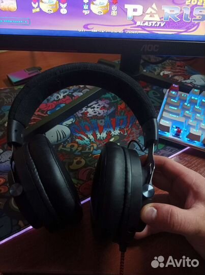 Игровые наушники red dragon