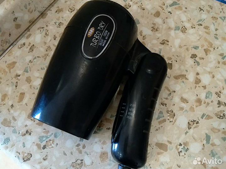 Фен 1000 w дорожный, маленький