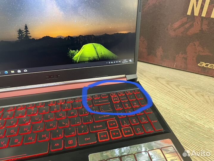 Acer Nitro 5/Ryzen 5 3550H/Gtx1650/SSD240