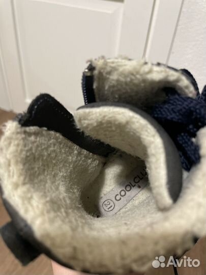 Ботинки утепленные детские 13см