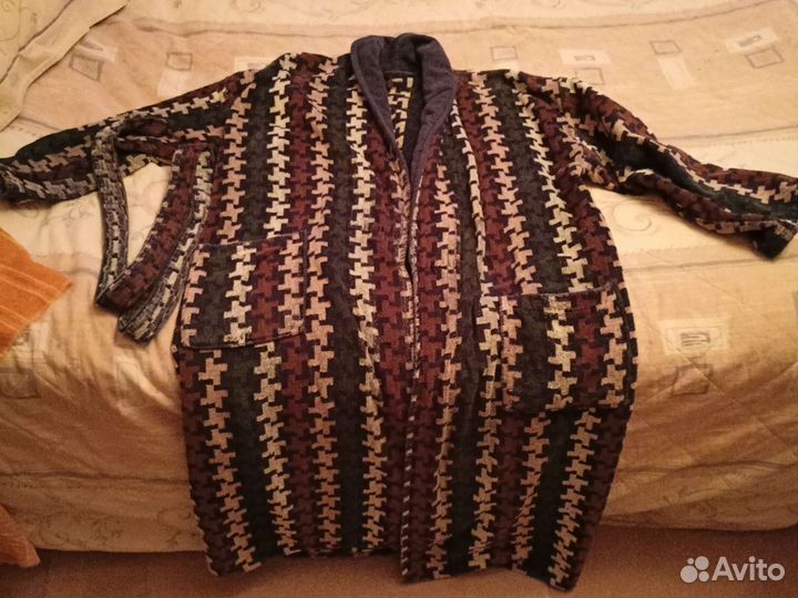 Мужской махровый халат