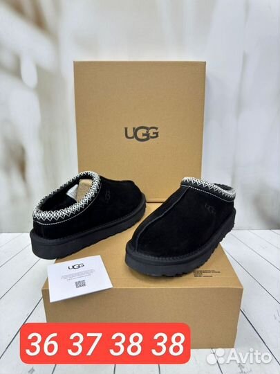 Бабуши UGG Tasman Slipper Burnt замша /36-40