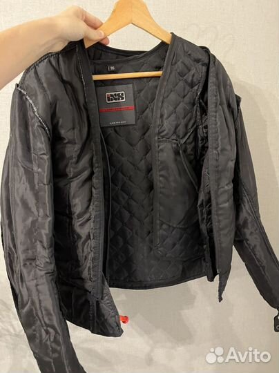 Мото куртка женская xs-s черная новая