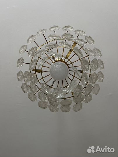 Хрустальная люстра СССР