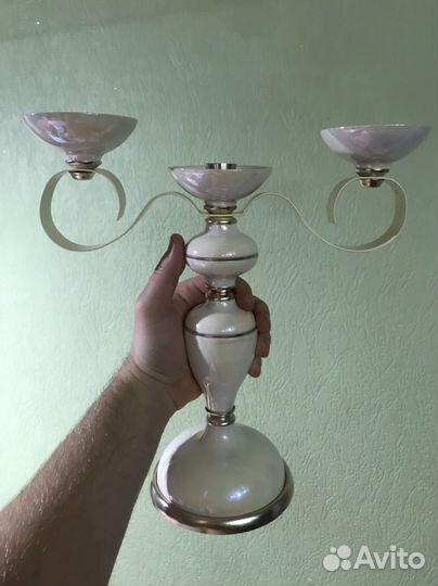 Подсвечник керамический