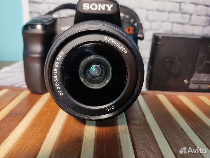 Зеркальный фотоаппарат Sony a200