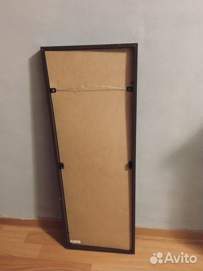 Полка настеннаяRibba ikea,цвет темно-коричневый