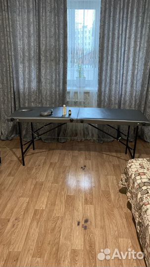 Массажный стол складной с вырезом для лица