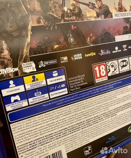 Call Of Duty Vanguard PS4/PS5 озвучка