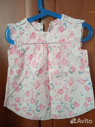 Блузка на 2-4 года