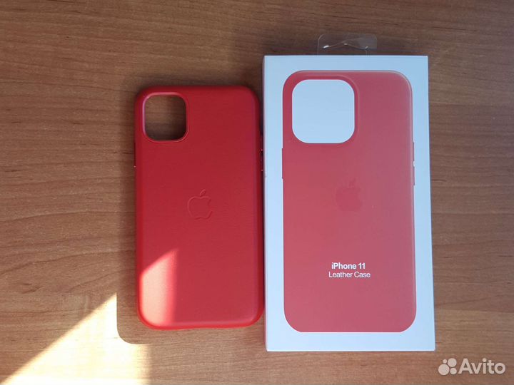 Кожаный Чехол iPhone 11