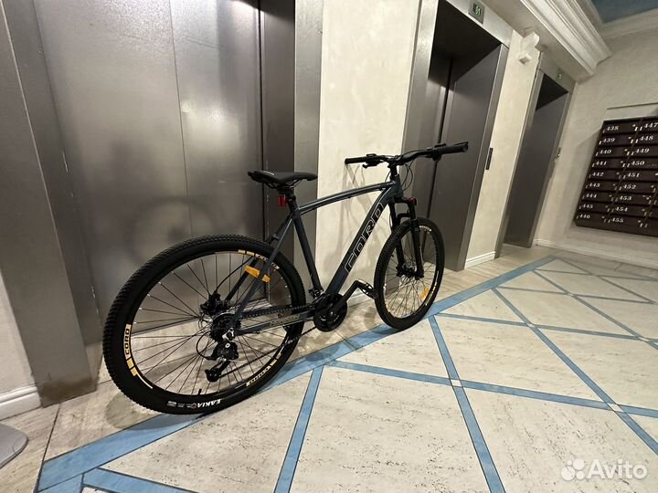 Новый велосипед с алюм. рамой и гидравл. тор