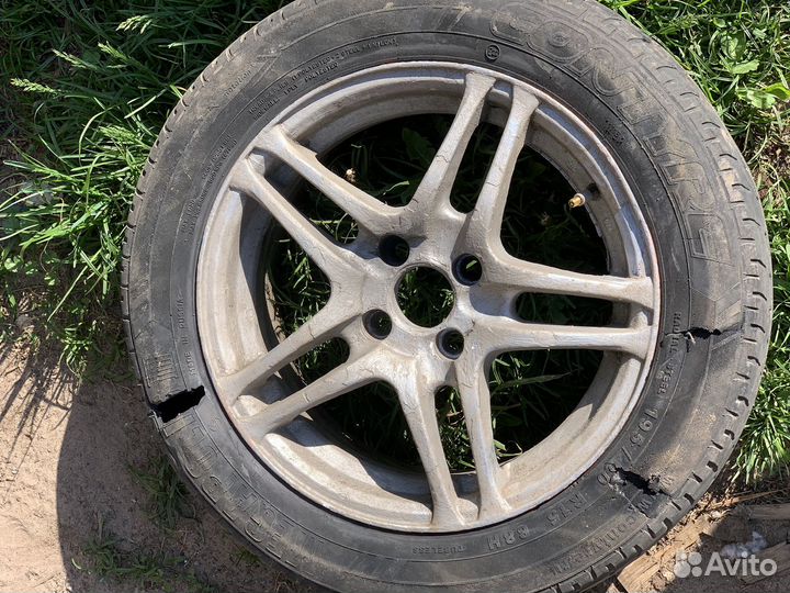 Литье диски r15 4x98 с резиной