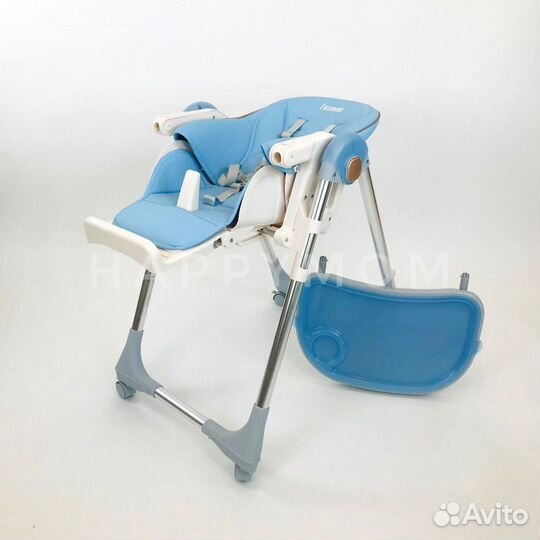 Стул для кормления Luxmom H580 голубой