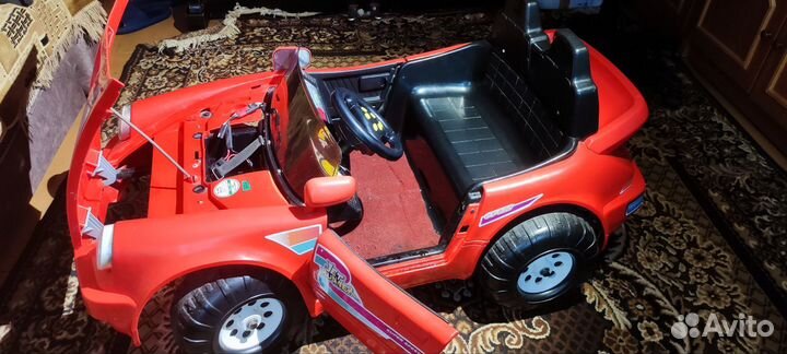 Детский электромобиль двухместный бу