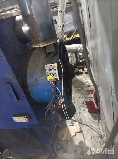 Промышленная печь на отработке