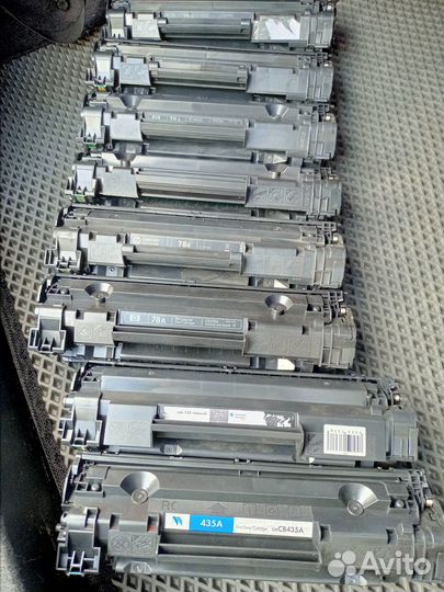 Перезаправленные картриджи HP CE278A. Оригинал