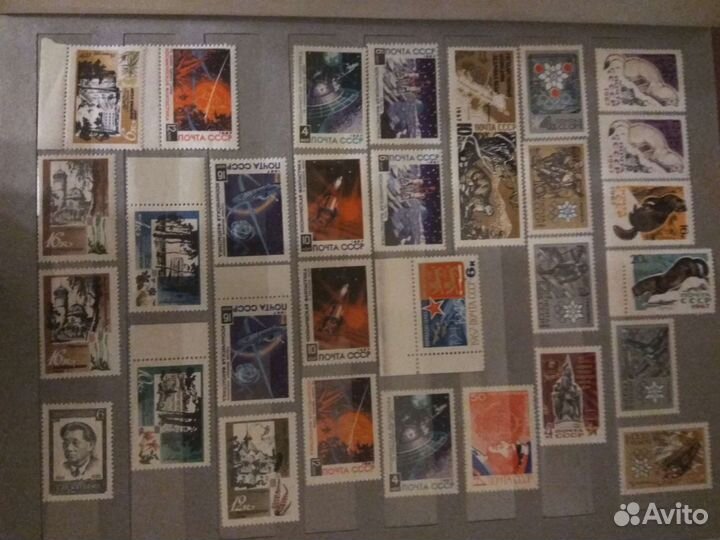Годовые наборы марок СССР