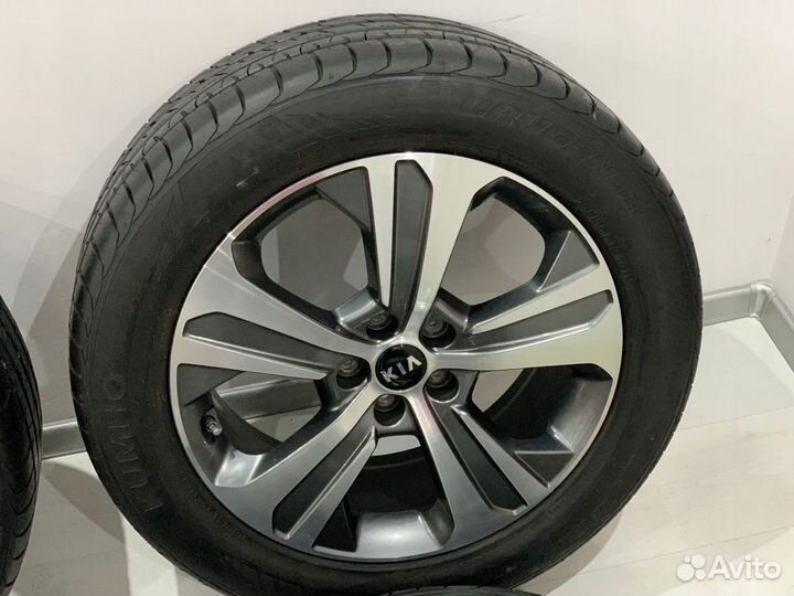 Заводские колёса на Kia Sorento Prime r19