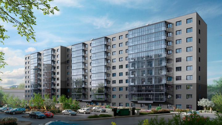 1-к. квартира, 37,9 м², 2/10 эт.