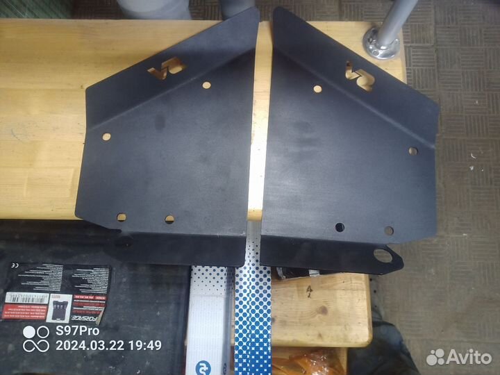 Защиты нижних рычагов нива