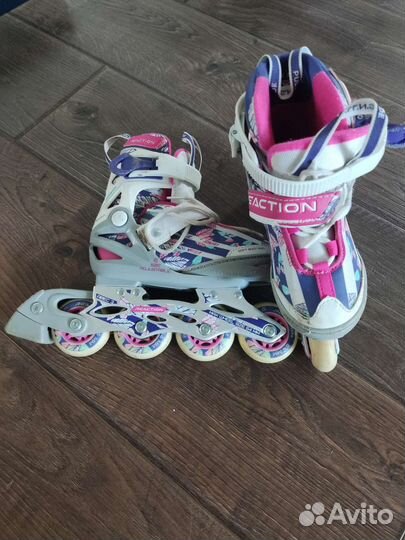 Роликовые коньки детские раздвижные