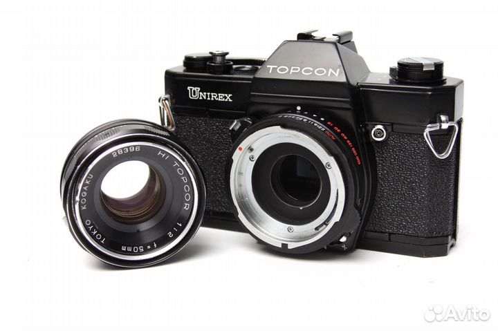 Topcon Unirex + HI Topcor 50mm f2