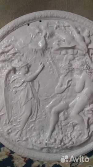 Фарфоровое панно