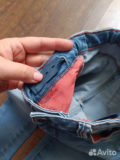 Джинсы для девочки 98