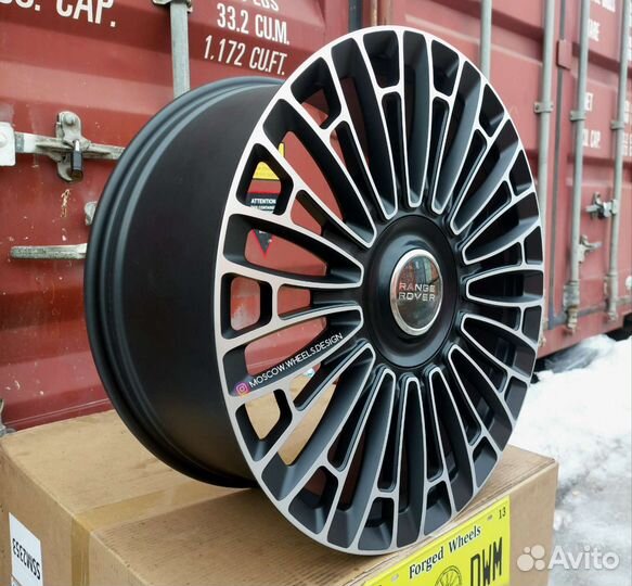Кованые диски R22 на Range Rover Sport в наличии