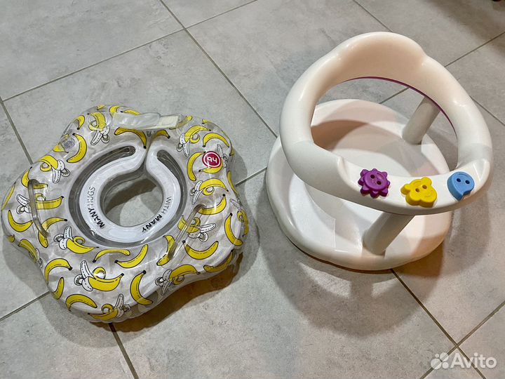Круг для купания, стульчик в подарок