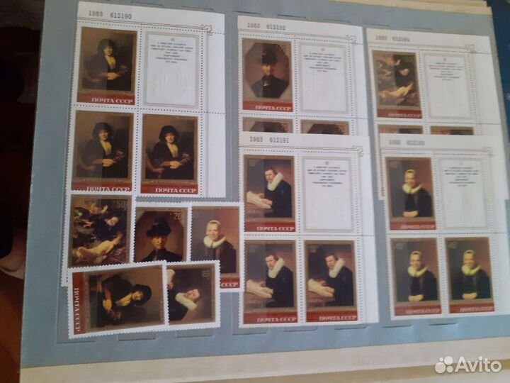 Годовой набор марок 1983 г
